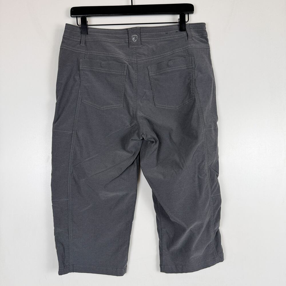 KUHL Womens Trekr Kapri Outdoor Hiking Pants Gray - 10 - Picture 5 of 10